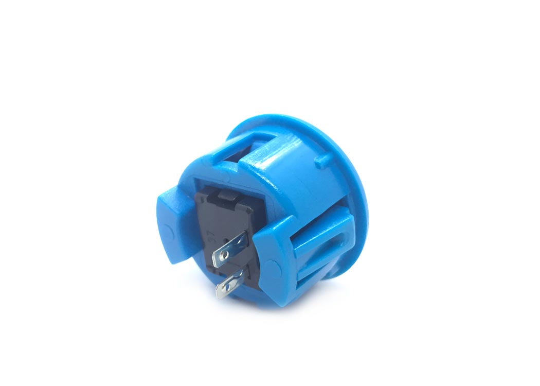 Arcade Momentary Pushbutton 30mm Blue