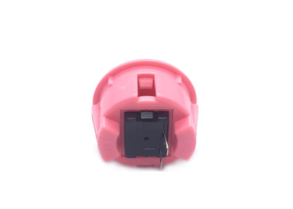 Arcade Momentary Pushbutton 30mm Pink