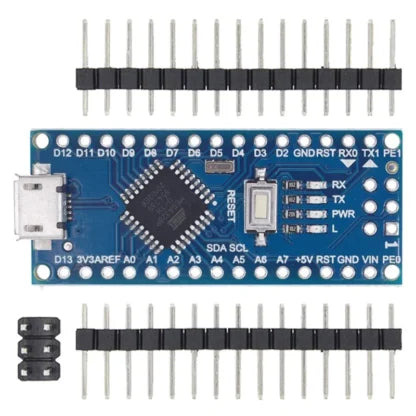 Nano CH340 ATmega328 Unsoldered Arduino Compatible