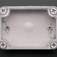 Arduino Project Enclosure Weatherproof Small Plastic Clear Top - circuitrocks