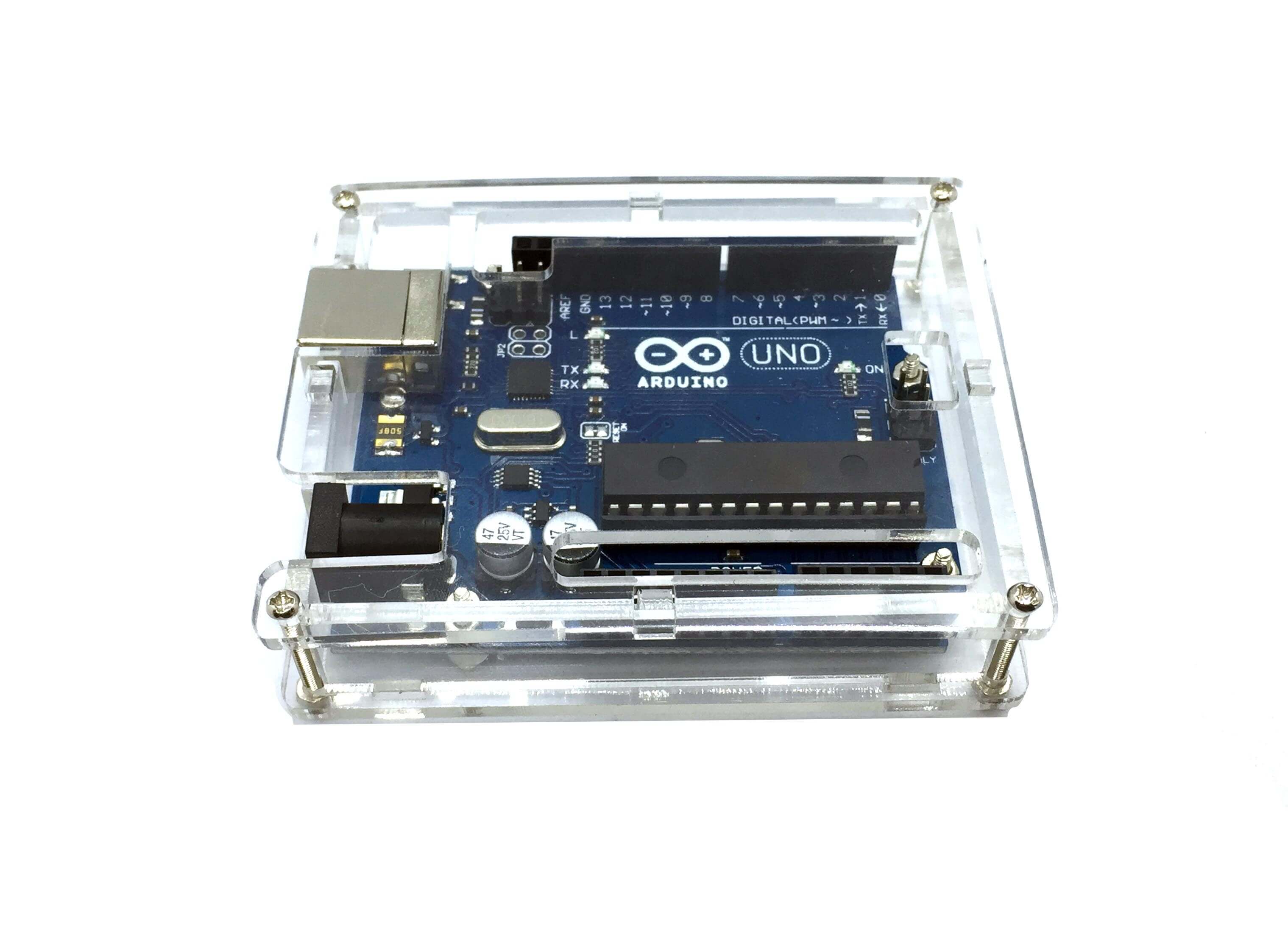 Arduino Uno R3 Acrylic Enclosure — Development Board | Circuitrocks