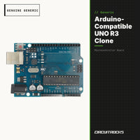 Arduino-Compatible UNO R3 Clone - ATmega328 Board - genuine, circuit.rocks