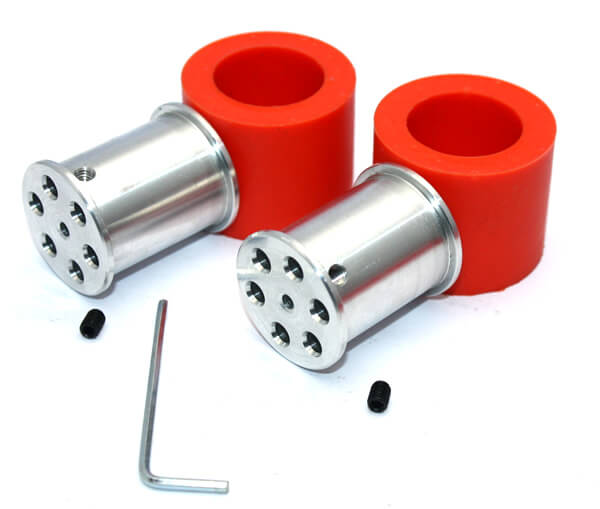 Atom Silicone Wheel 37x34mm Pair