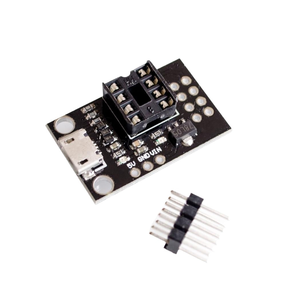 ATtiny13A / ATtiny25 / ATtiny45 / ATtiny85 Development | Circuitrocks