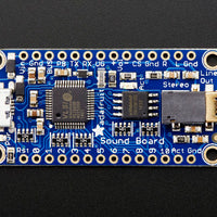 Audio FX Sound Board WAV-OGG Trigger with 16MB Flash Adafruit - circuitrocks