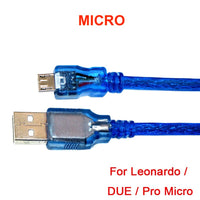 USB Cable (USB-C / Micro-USB / Mini-USB) to USB-A, 30 cm - circuitrocks