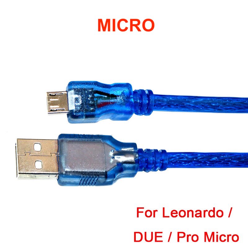 USB Cable (USB-C / Micro-USB / Mini-USB) to USB-A, 30 cm