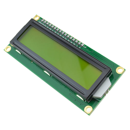 LCD 1602 Yellow Screen
