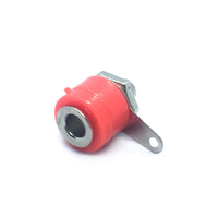Banana Socket Panel Mount 4mm Female Speaker Connector Red 5PCS - circuitrocks