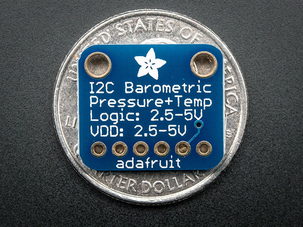 Barometric Pressure / Temperature MPL115A2 I2C Sensor