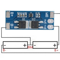 Battery 2S 8.4V 8A Charger 18650 BMS - circuitrocks
