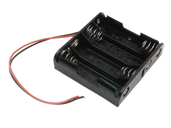 Battery Holder 4xAA 6V (AJ300)