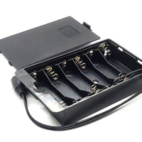 6xAA Battery Holder w/ 5.5x2.1mm DC Plug - 9V Output - view 6