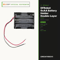 DFRobot 6xAA Battery Holder Double-Layer - FIT0078 - official distributor, circuit.rocks