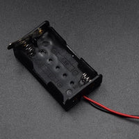 Battery Holder with Switch 2 x AA - circuitrocks