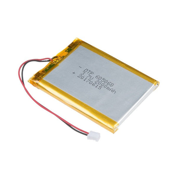 SparkFun Li-Ion Battery 2Ah / 2000mAh (PRT-13855)
