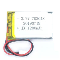 Battery Lithium Ion Polymer 3.7v 1200mAh - circuitrocks