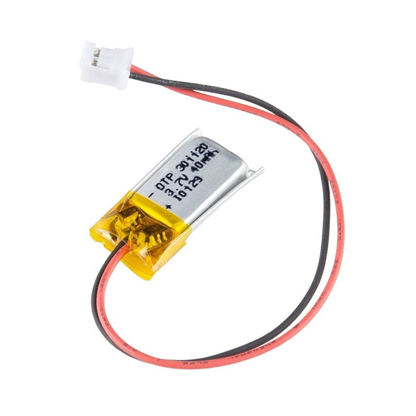 SparkFun LiPo Battery 40mAh Ultra-Small (PRT-13852)