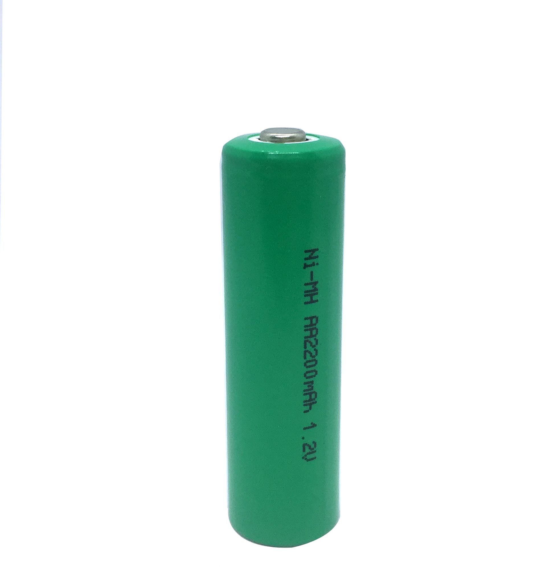 Rechargeable NiMH AA Battery: 1.2 V, 2200 mAh, 1 cell