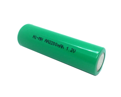 Battery Rechargeable NiMH AA 1.2 V 2200 mAh 1 cell