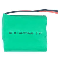 Battery Rechargeable Nimh Pack 3 6 V 2200 Mah 3X1 Aa Cells - photo 4