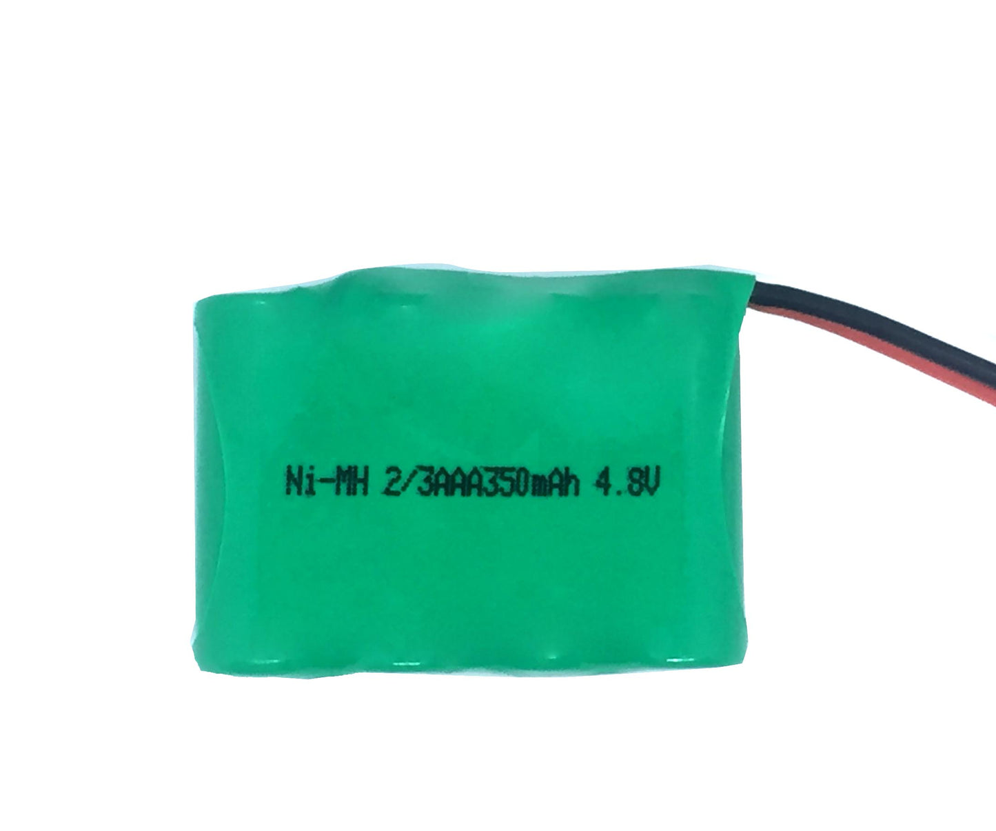 Battery Rechargeable NiMH Pack 4.8 V 350 mAh 4x1 2/3-AAA Cells