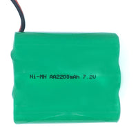 Battery Rechargeable Nimh Pack 7 2 V 2200 Mah 3X2 Aa Cells - photo 4