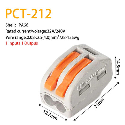 Mini Universal PCT Compact Lever Connectors