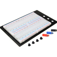 Breadboard 1660 Tie-Point with 3 Binding Post - circuitrocks