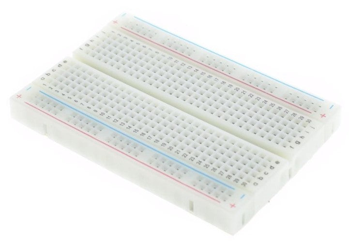 Breadboard 400 Tie Point Interlocking Solderless