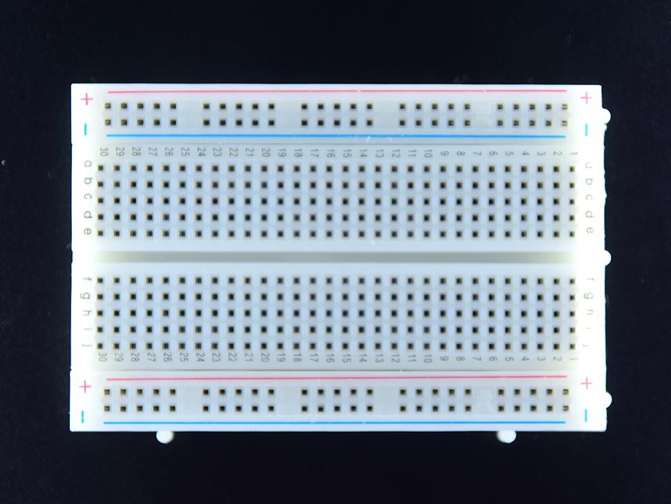 Breadboard 400 Tie Point Interlocking Solderless