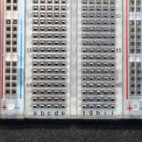 Breadboard MB102 830 Point Clear / Transparent - circuitrocks