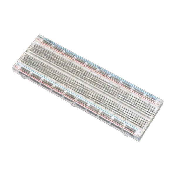 Breadboard MB102 830-Point Clear/Transparent - circuit.rocks