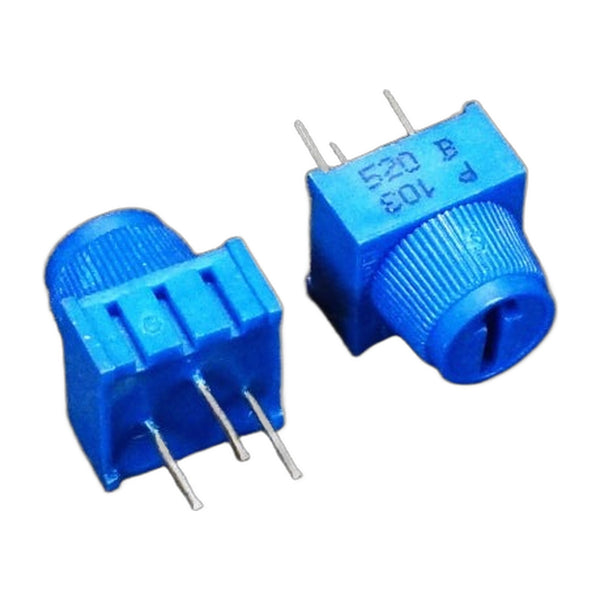 Breadboard Trim Potentiometer 10k - 1-Turn - circuit.rocks