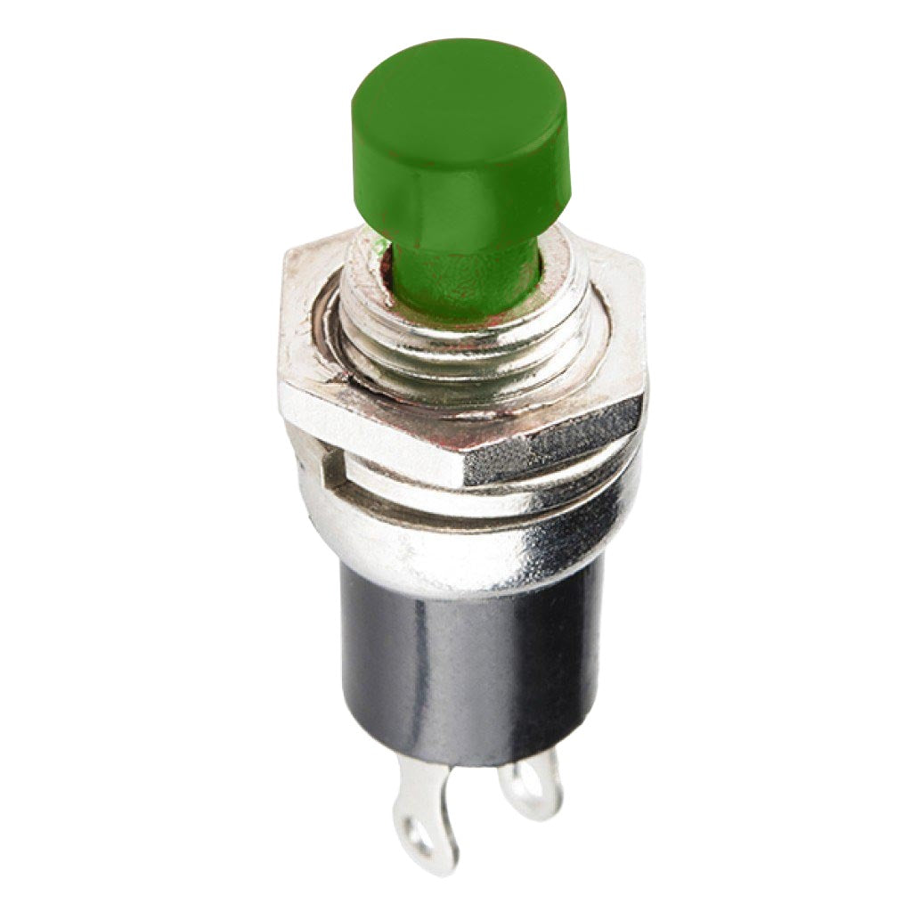 Button Momentary Panel-Mount Green 16mm (2597)