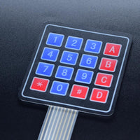 Button Pad Sealed Membrane 4X4 With Sticker - circuitrocks