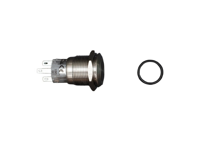 LED Green 16mm Illuminated Metal Push Button (FIT0115-G)