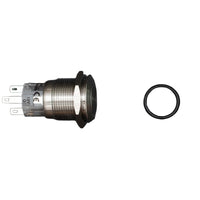 LED Green 16mm Illuminated Metal Push Button (FIT0115-G)