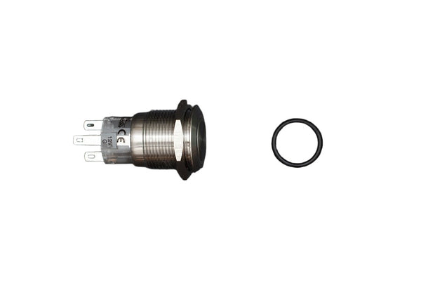 LED Green 16mm Illuminated Metal Push Button (FIT0115-G)