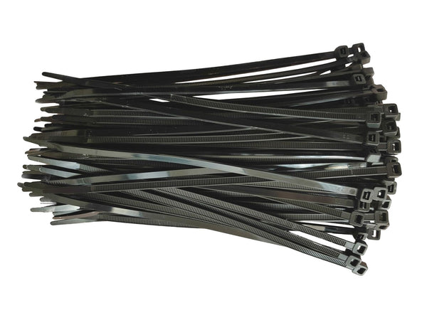 Cable Tie Nylon 4 x 200mm Black | Circuitrocks