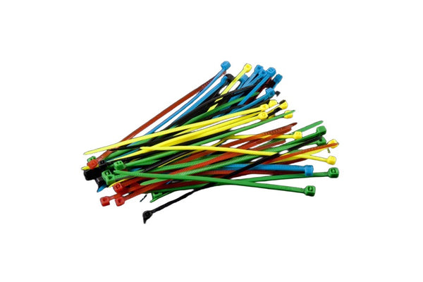 Cable Tie Nylon Set Six Colors | Circuitrocks