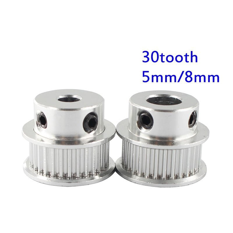 GT2 Timing Pulley 2Gt Bore Aluminium Gear Teeth