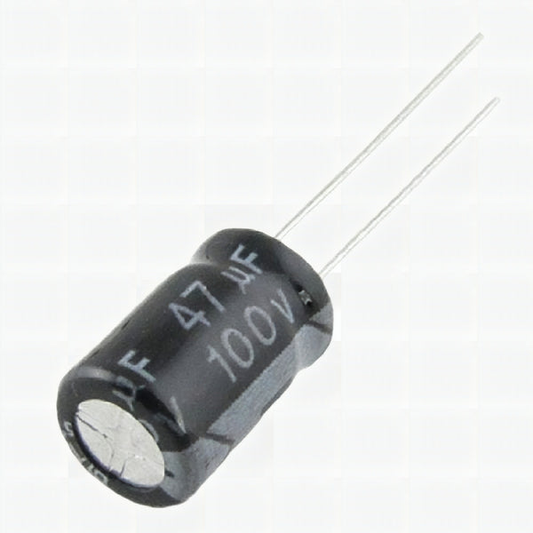 Capacitor Electrolytic 100V 47uF 10pcs