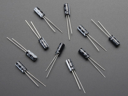 Capacitors 10uF 50V Electrolytic Pack of 10
