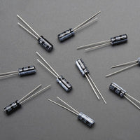 Capacitors Electrolytic 100uF 16V Pack of 10 - circuitrocks