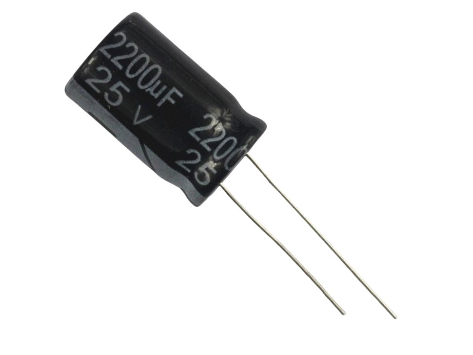 Capacitor Electrolytic 2200uF 25V 10-Pack (2151)
