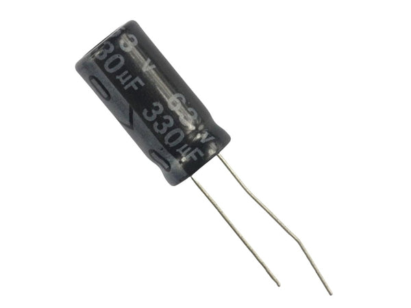 Capacitors Electrolytic 63V 330uF Pack of | Circuitrocks
