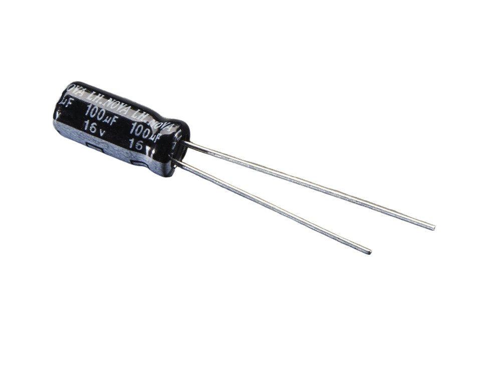 Capacitor Electrolytic 100uF 16V 10-Pack (2193)