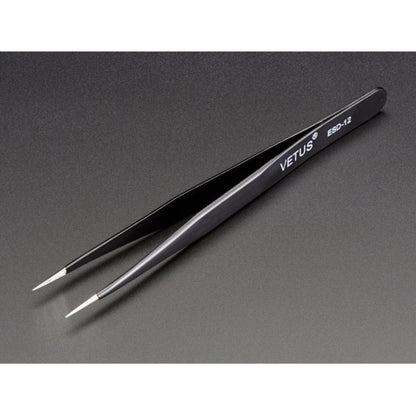 Tweezers ESD safe 135mm Vetus