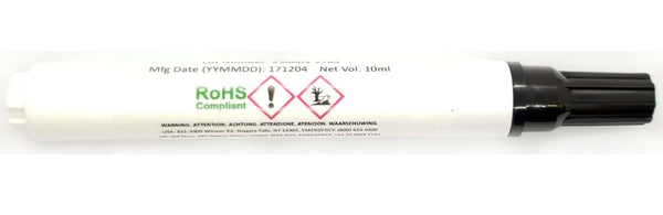 Chip Quik No-Clean Liquid Flux Pen - 10ml w/ Tip (CQ4LF)